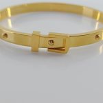 Ατσάλινη 316 L χρυσή χειροπέδα Belt