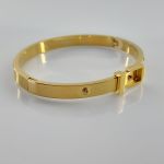 Ατσάλινη 316 L χρυσή χειροπέδα Belt