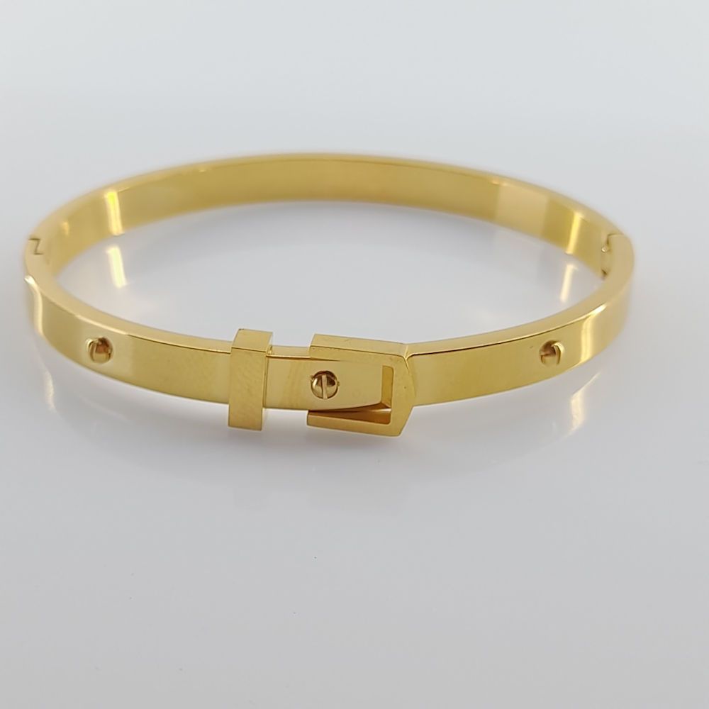 Ατσάλινη 316 L χρυσή χειροπέδα Belt